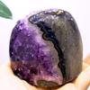 Carefully Selected Amethyst Natural Purple Crystal Raw Power Feng Interior Decor High-Quality Cluster, Stone, Approx. 859070mm, Weight Approx.