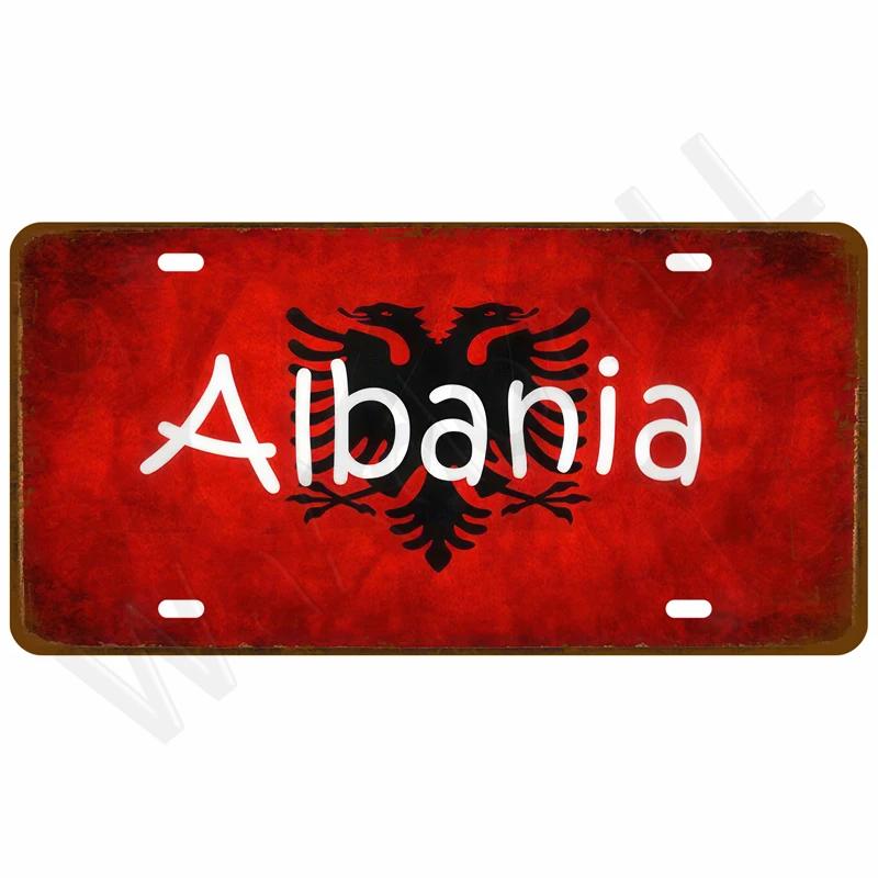 Vintage Metal Plate Tin Sign Plates Bar Retro Metal Sign Wall Art Mural Aesthetic Room Home Decor Items Poster Garage Decorat