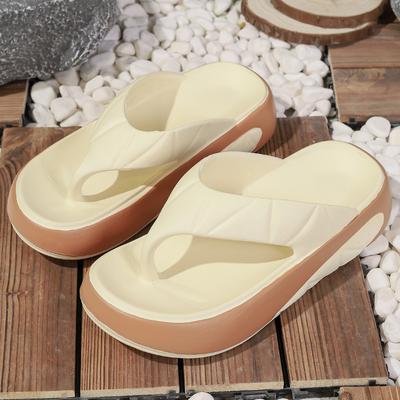 Fashion 2025 Women Indoor Beach Flip Flops Summer Platform Shoes Soft EVA Girls Home Street Slippers Thick Sole Female Fashion Sandals