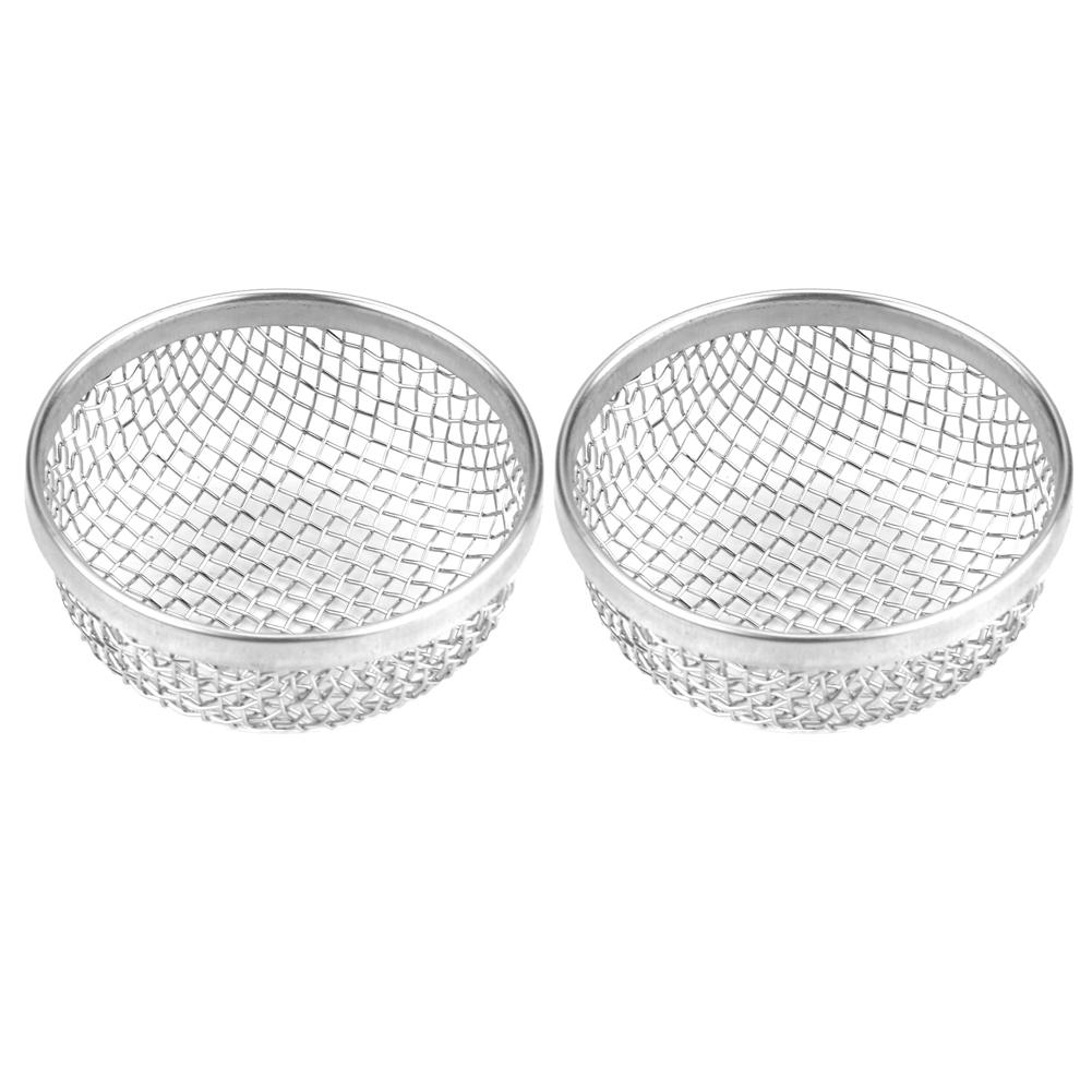 2pcs Stainless Steel Vent Bug Furnace Screen Cover for Camper Trailer RV with Spring Fasteners