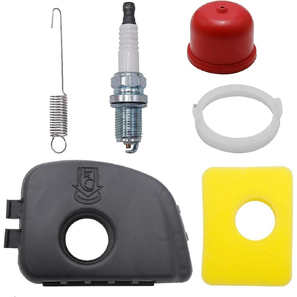 595663 Air Filter Base,595660 Air Cleaner Cover & 799579 Air Cleaner Foam Filter Replacement for 450E 500E 550E 550Ex Engine Lawn Mower