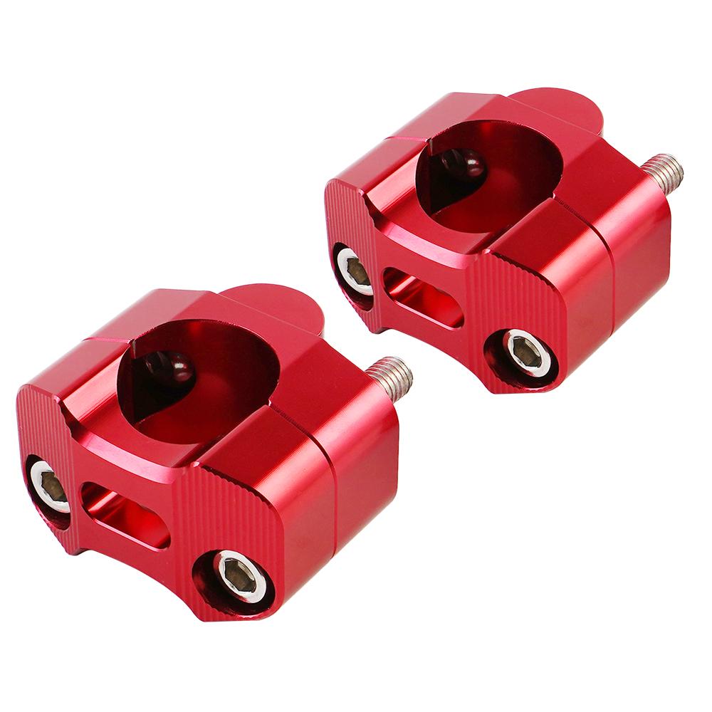 Motorcycle 1-1/8" Handlebar Risers for KTM Honda Ymaha Suzuki Ducati GasGas Beta ATV MX 7/8" 22mm to 28mm Fat Bar Mount Adapter