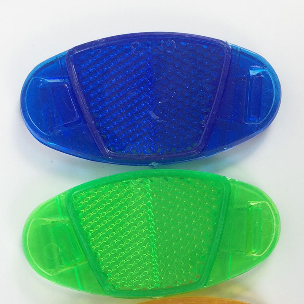 8Pcs Bikes Wheel Reflectors Bicycles Spoke Reflectors Bike Reflector Bike Wheel Reflector Spoke for Folding Bicycles