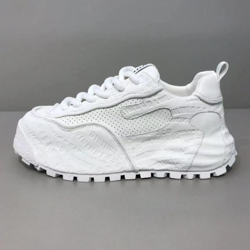 

Autumn new breathable comfortable wear-resistant thick-soled dad shoes casual sports couple shoes bm 38 белый