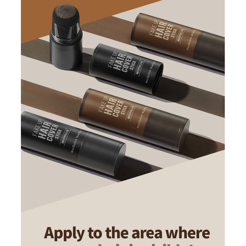 MACQUEEN - Fake Up Hair Cover Stick - 2 Colors