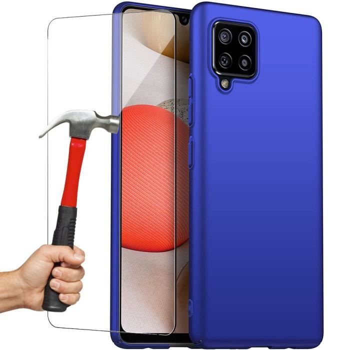 Coque de Protection - PROSHOP - Samsung Galaxy A42 - Souple - Silicone - Bleu