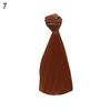 Thick Natural Straight Hair Wig Doll Toy Hairpiece Accessories Children Gift