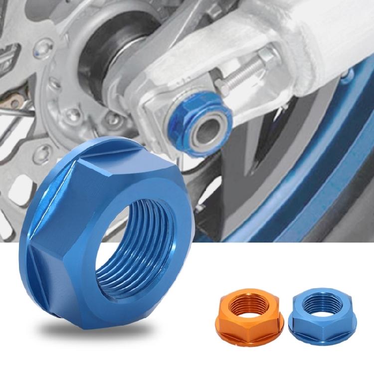 M20 Aluminum Rear Wheel Nut Motorbike Upgrades Nut Outdoor Riding Essential Stable Performances Nut for Motorcycles