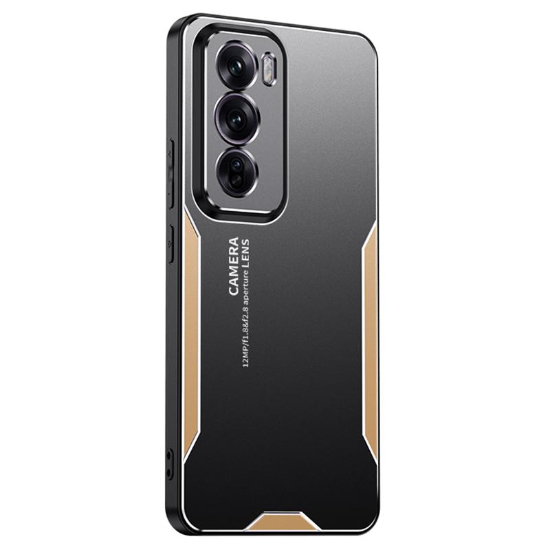 For Oppo Reno12 5G (Global) Metal Phone Case Aluminium Alloy Back Cover