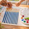 Kids Painting Brush Set Face Paint Set, Watercolor Acrylic Oil Kit, Aluminum Ferrule Brushes Nylon Hair for Artist, Body Canvas Art Supplies