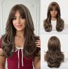 20 Inch Long Layered Cut Wigs for Women, Gorgeous Fluffy Wigs,  Synthetic Full Machine Wigs for Party, Daily Use, Synthetic Fiber Wig