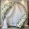 1-Meter Wedding Flower Row - Faux Floral Decor for Aisle & Arch