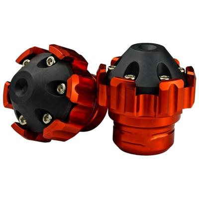 Coppetta di Protezione Anti-caduta per Stelo Forcella Anteriore di Motocicletta in Alluminio Robusto, Riduzione delle Vibrazioni per un Miglior Comfort di Guida