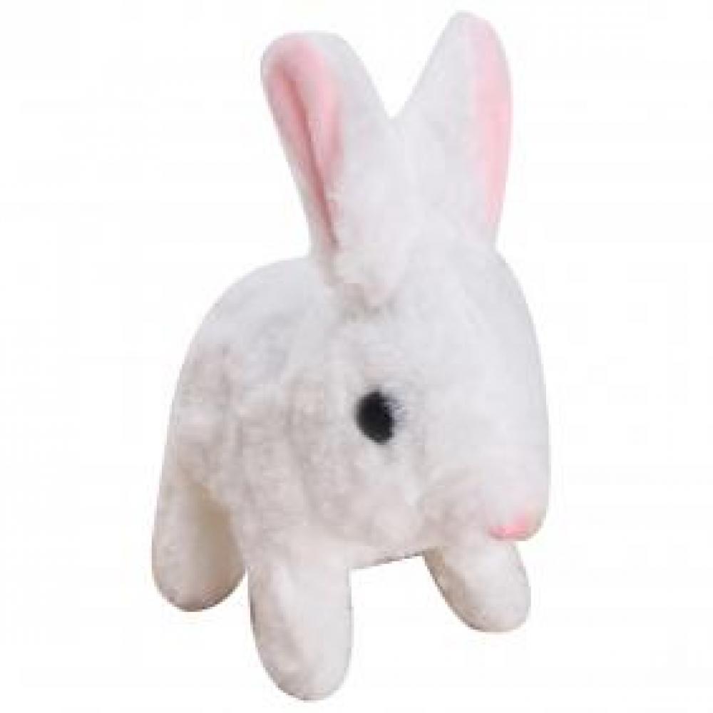 Electric Plush Simulation Teddy Corgi Dog Rabbit Tail Wagging Ass Shaking Toy Robot Dog Toy Interactive Electronic Pets