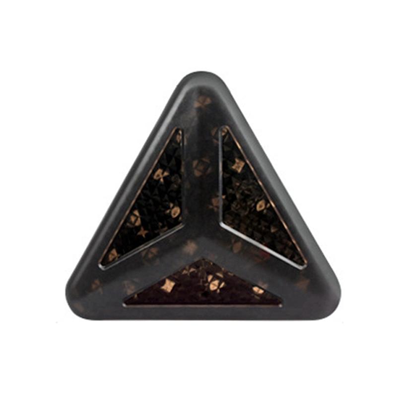 F1 Triangle Red Strobe LED Stop Brake Signal Lamp For Car Trucks: 12V Rear Tail Light Blinker Flasher-A87Q