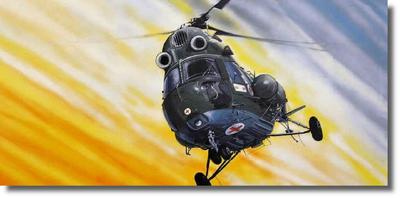 Kit de encaixe de helicóptero Semer Mil modelo de plástico SME40990 1/48 Mi-2