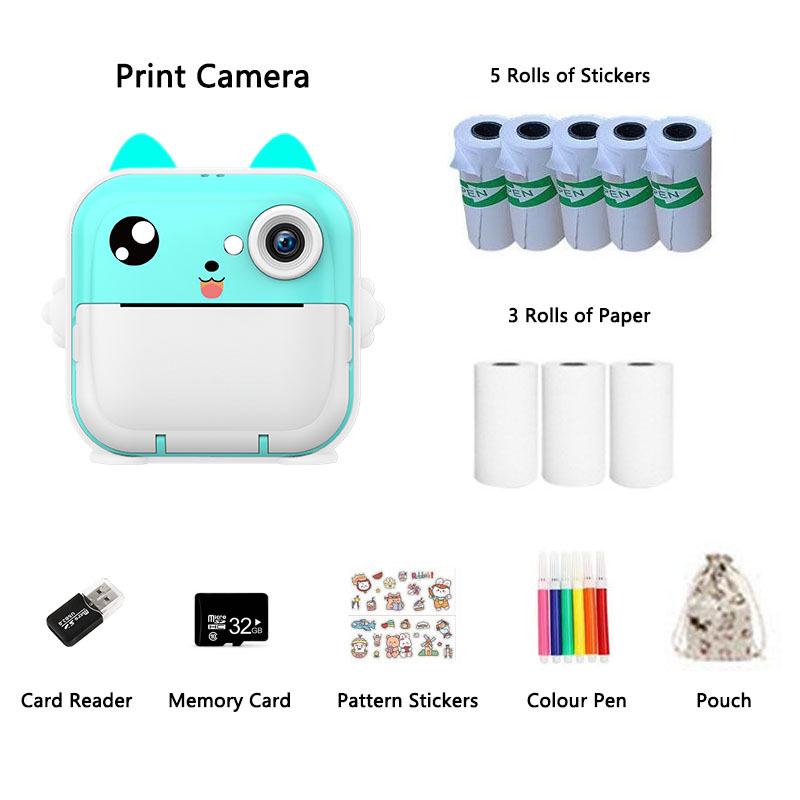 Q5 Polaroid Kinder HD Cartoon Digitalkamera für Fotos & Videos