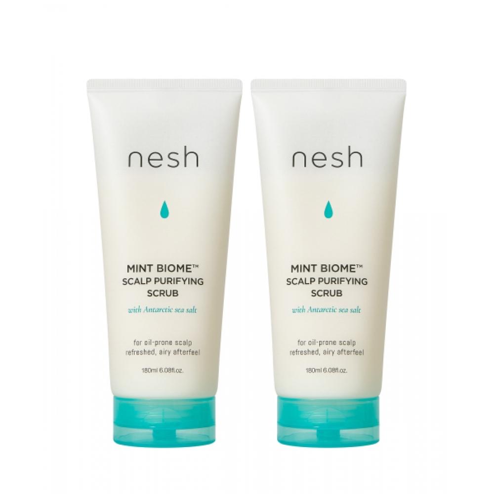 Nesh Mint Biome Scalp Purifying Scrub 180ml X 2