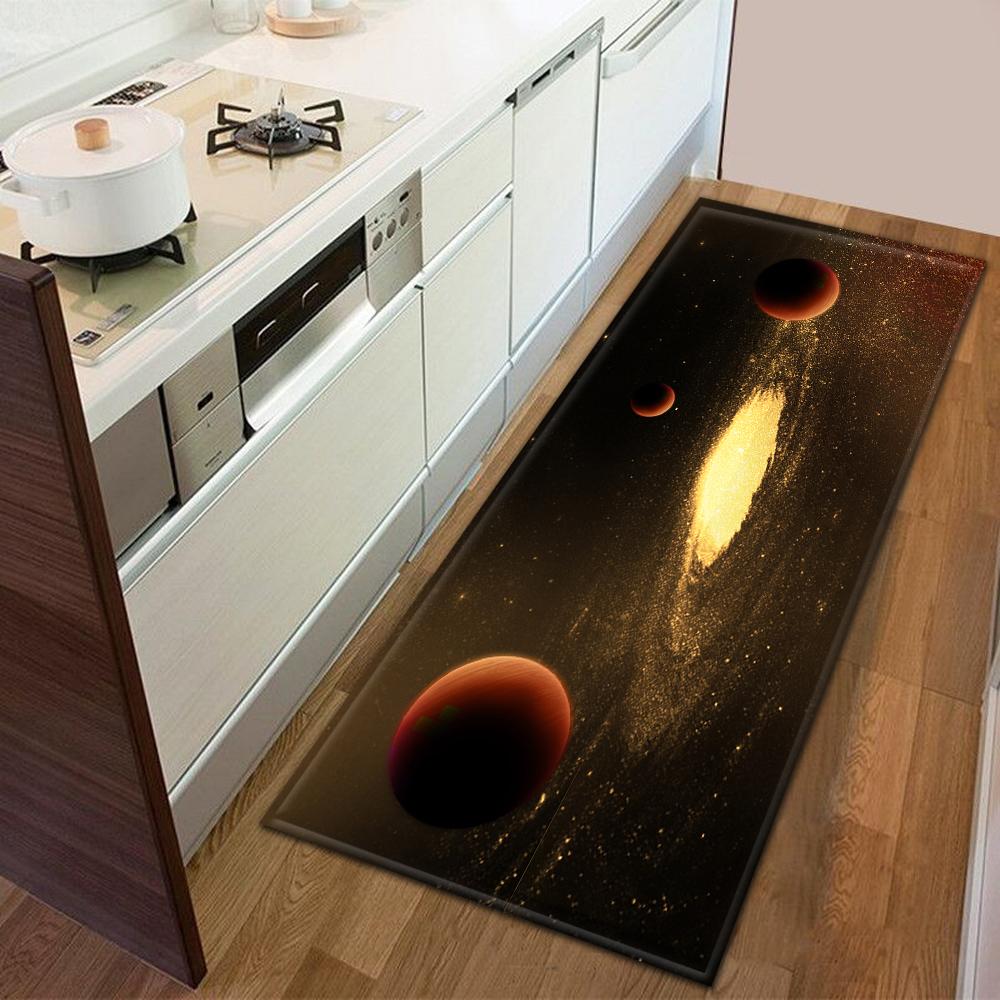 Kitchen Door Mat Bedroom Carpet Non-slip Floor Balcony Corridor Long Carpet Bedside Living Room Floor Mat
