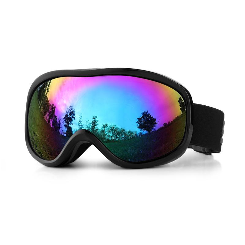 Anti-snow Blindness Snowboard Goggles Anti-fog Card Myopia Ball Lens Large Field of View Ski Goggles