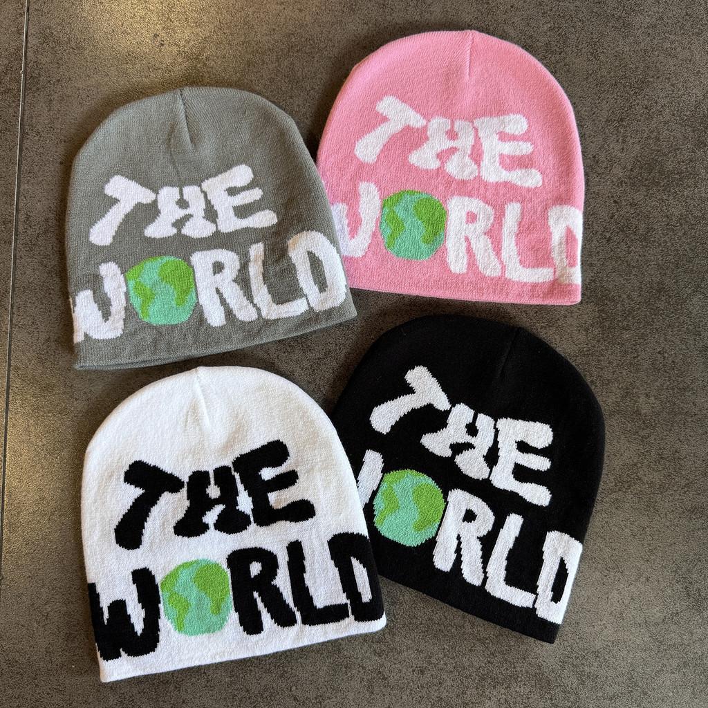 Knit Hat For Men And Women With Letter Pattern Warm Beanie For Fall And Winter Seasons