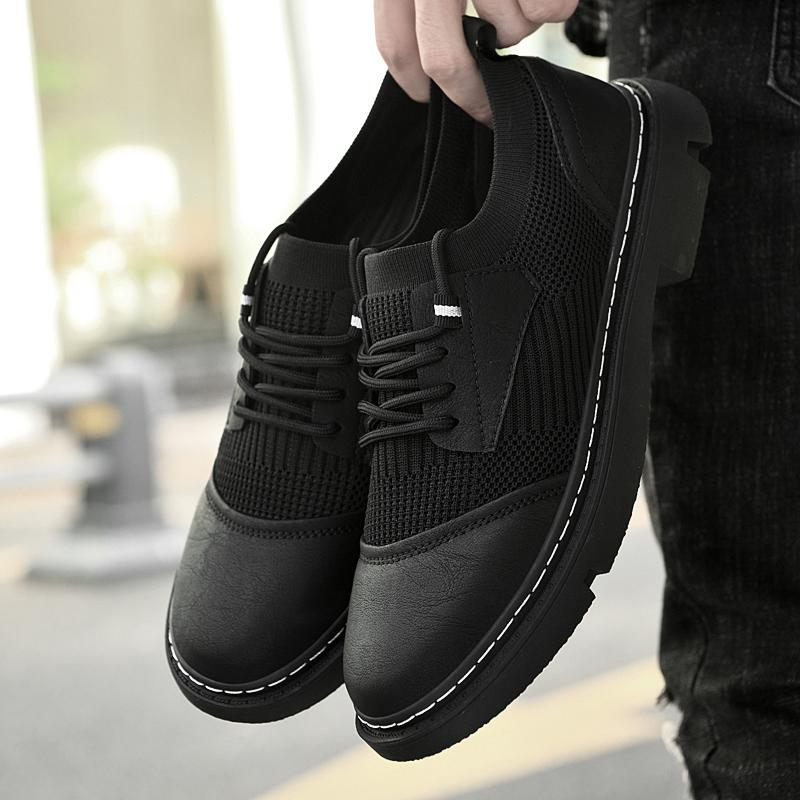 Fashion New Arrival Mens Oxford Shoes Handmade Leather Formal Shoes Leisure Walk Casual Shoe Versatile Male Sneakers Wedding Dress Flats