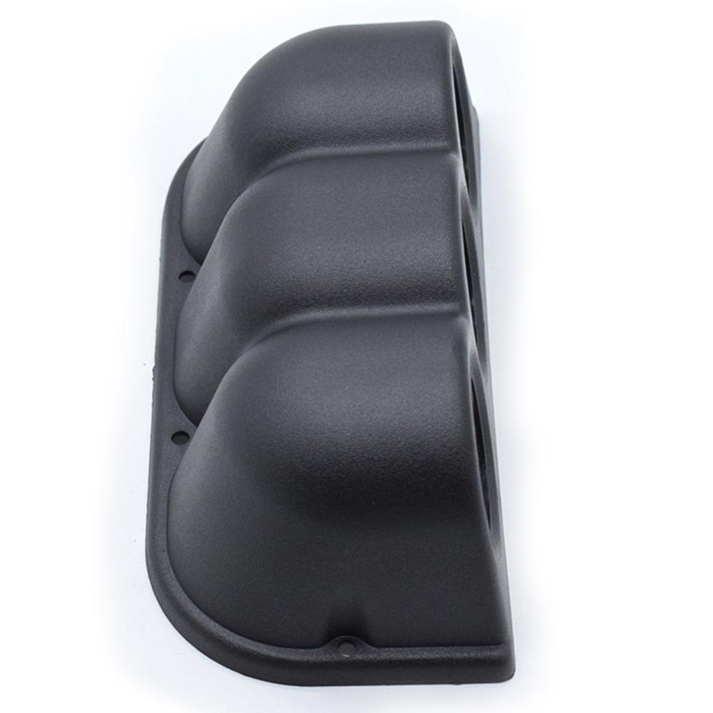 Supporto per Pod Triplo Universale 52mm 2" a 3 Fori per Cruscotto Auto, Portastrumenti, Tazza Strumenti, Plastica ABS Nera, Accessori Auto
