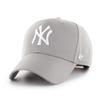 47 Brand Cap Adjustable MLB Basic New York Yankees Gray