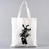 Bunny Girl Senpai Sakurajima Mai Shopper Bags Shopping Bag Tote Bag Shoulder Bag Canvas Bags Large Capacity College Handbag