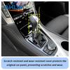 For Infiniti Series Real Carbon Fiber Black Lightweight Luxury Gear Shift Head Trim Cover for Centre Console