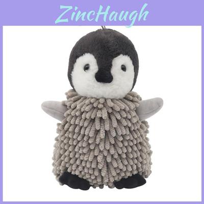 Penguin Plush Hand Towel With Absorbent Cotton For Kids And Adults