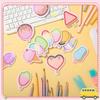 360 Sheets Cartoon Notes Paper Small Notes Pad Adhesive Note Paper Pocket Note Memo Pad for Writing Journaling Noting