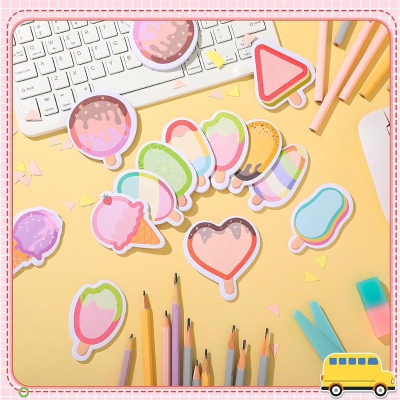 360 Sheets Cartoon Notes Paper Small Notes Pad Adhesive Note Paper Pocket Note Memo Pad for Writing Journaling Noting
