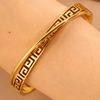 Great Wall Pattern Open Bracelet Fashionable Retro Style Versatile Bracelet
