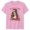 Just A Girl Who Loves Christmas Holiday Unisexs Tee Unisexs Graphic TShirt