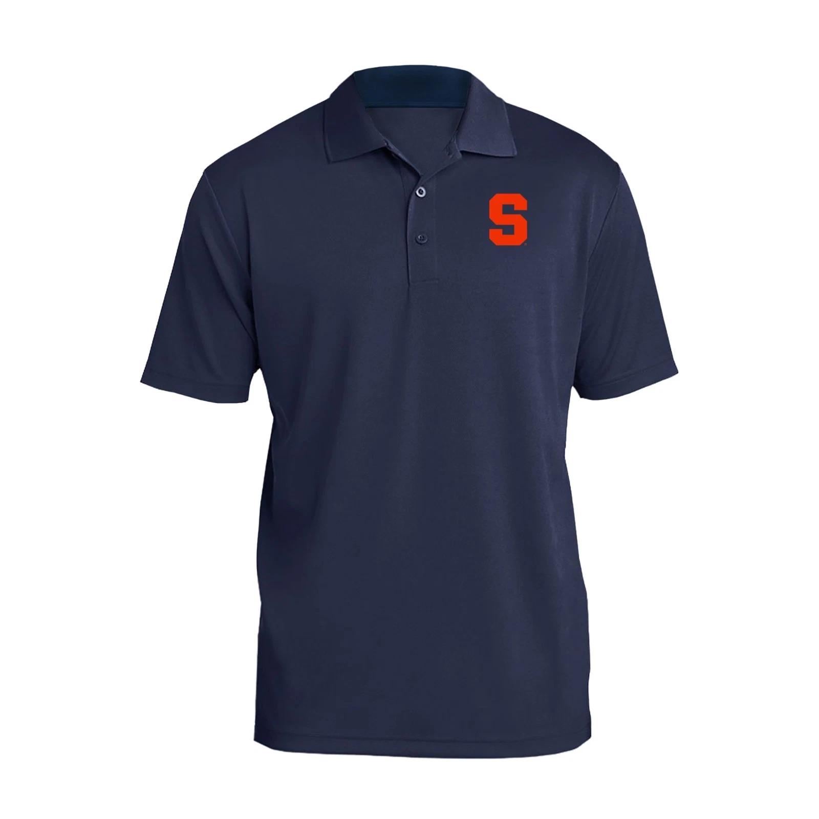 Syracuse Orange Primary Logo Left Chest Polo - Navy M