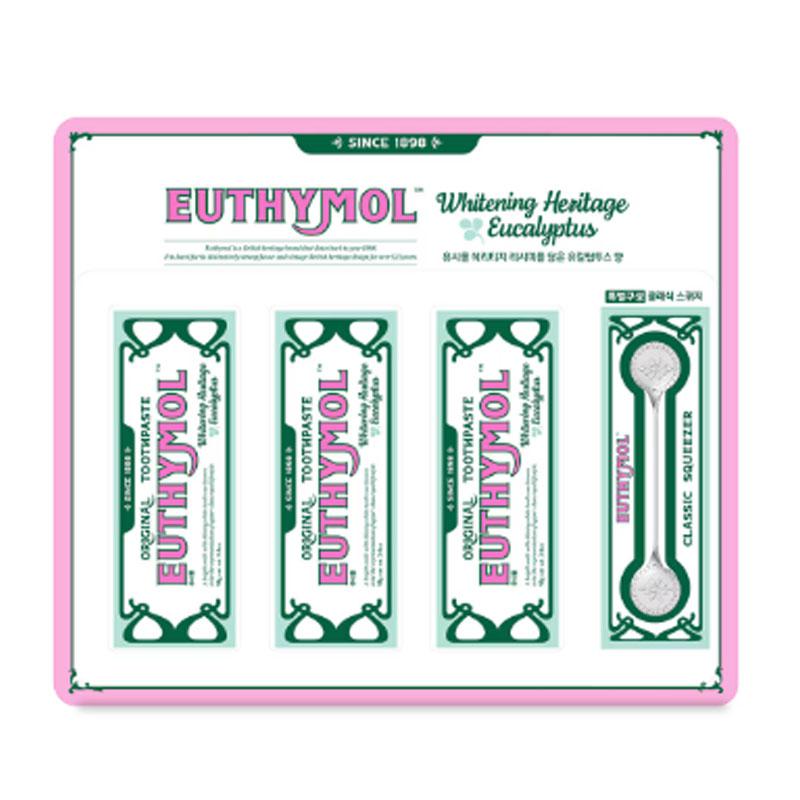 Euthymol Toothpaste Set (98g*3+Classic Squeezer)