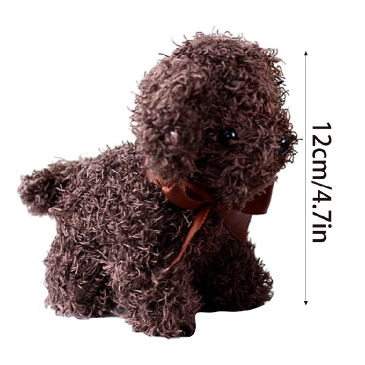 Lovely Dog Keychain Compact Handbag Pendant Stuffed Animal Dog Toy for Key