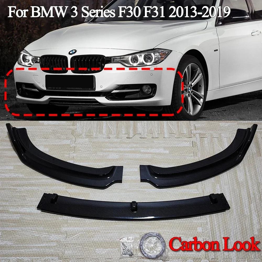 Auto Frontstoßstange Lippe Spoiler Splitter Diffusor BodykitsFür BMW 3er F30 F31 Standard 2013-2019 &F30 F31 M-Sport 2012-2018