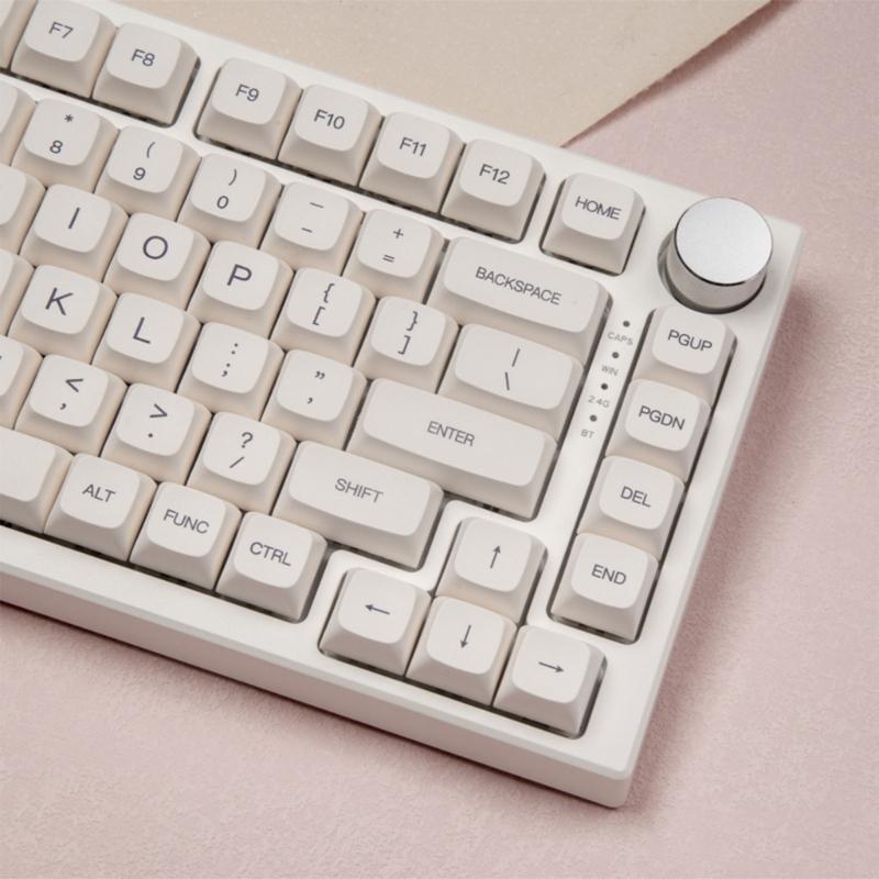 120Keys Keycaps XDA Sublimations Minimalist White Keycap for Mechanical Keyboards Russian Korean English Japanese