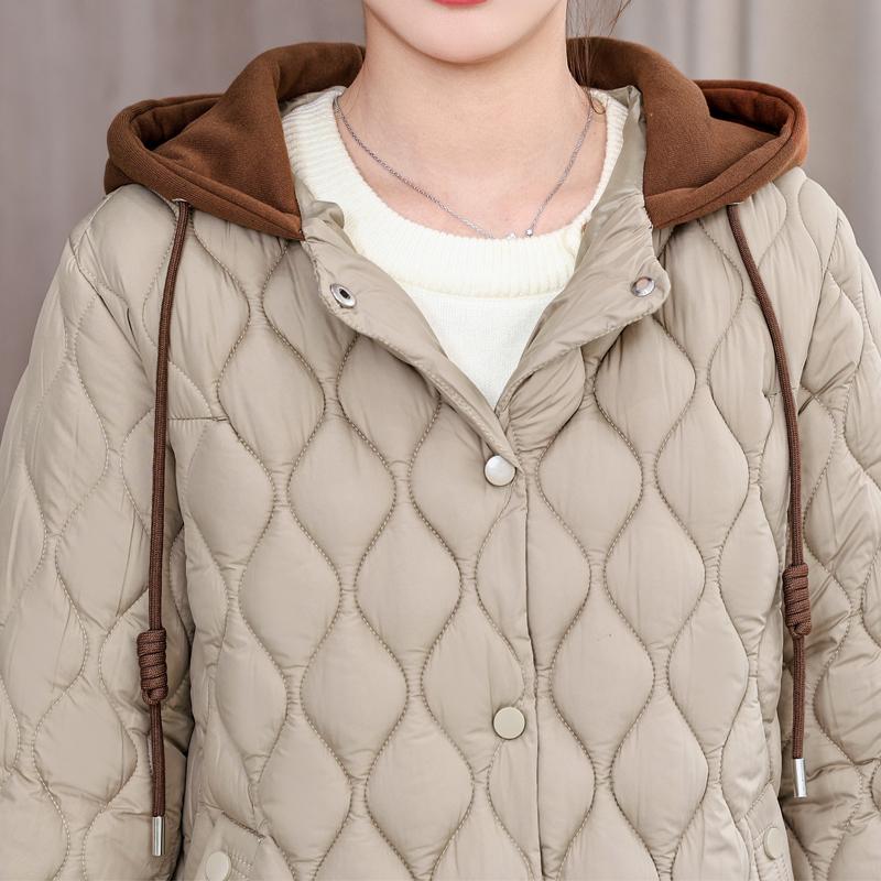 Mode Frau Kurze Parkas Winter Neue in Mäntel Mit Kapuze Beiläufige Lose Dicke Warme Dame Jacken Winter Oberbekleidung