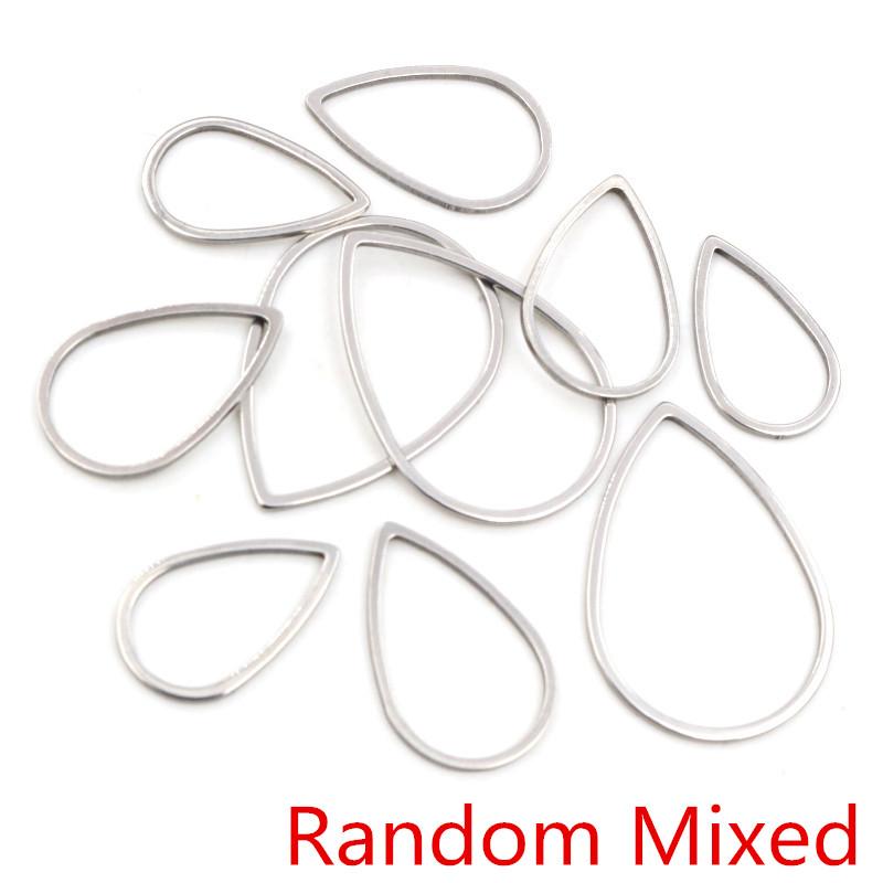 20 Stück 3 Größen Gemischte Mond Stern Herz Anhänger 316 Edelstahl Vergoldet Anhänger Charms DIY Schmuck Halskette Zubehör Lieferungen