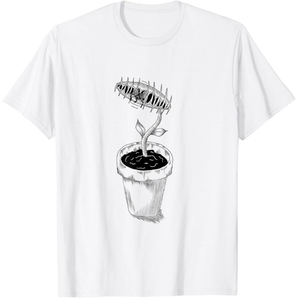 Botanical Carnivorous Plant Tee Shirt Gift Venus Fly Trap T-Shirt