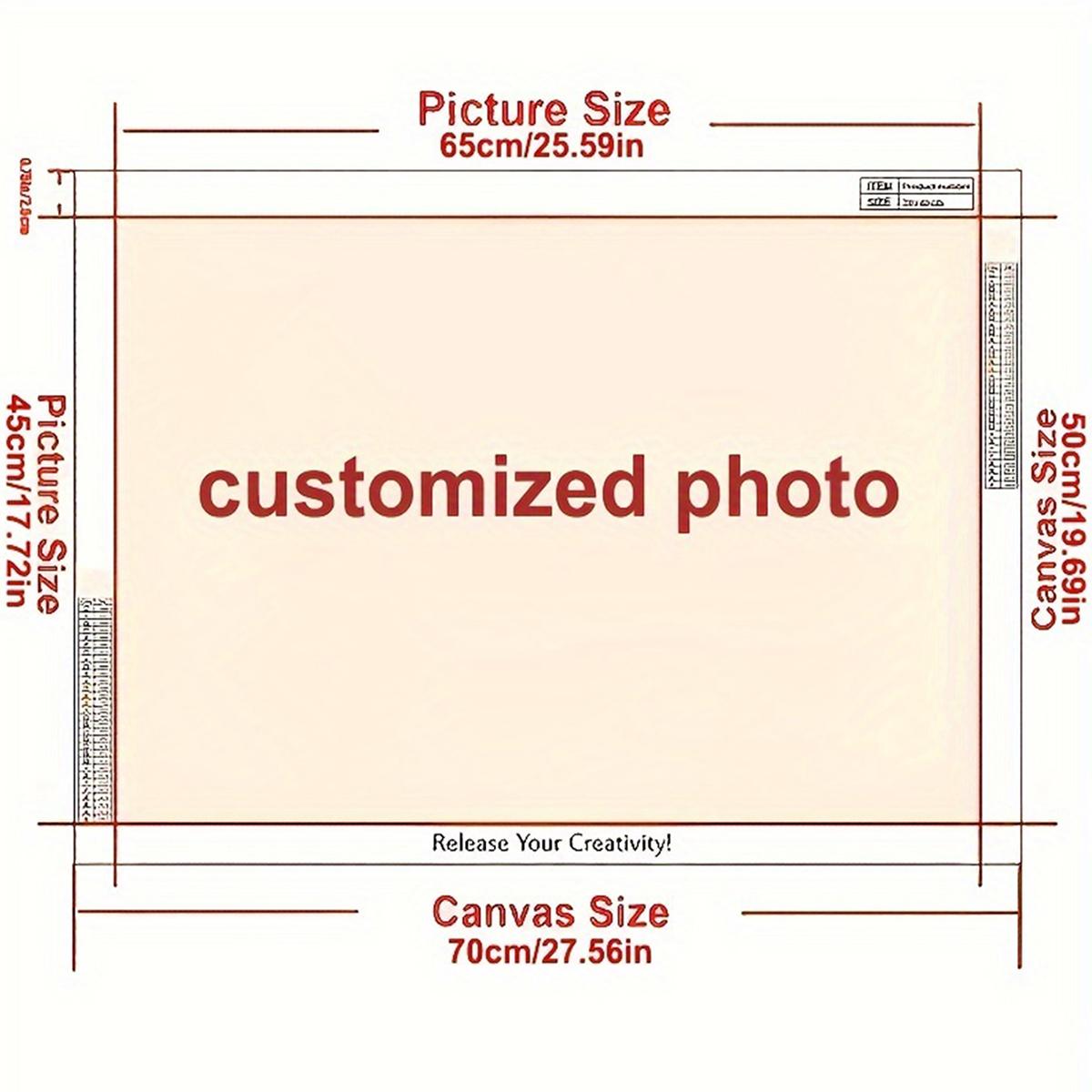 

Художественная живопись фото на заказ алмазная живопись 5D DIY картина стразы смола дрель вышивка 3D вышивка крестом домашний декор 50x70cm