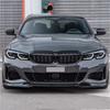 Front Bumper Splitter Lip for Bmw G20 G21 320i 320d 330i M340i M340d 2019-2022 Pre-Lci Mpack Spoiler Diffuser Lower Bumper Guard