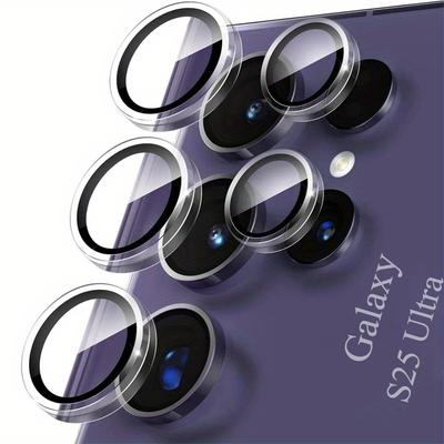 1Pcs 9D Rear Tempered Glass Clear Camera Lens Protector For Samsung Galaxy S25 S24 S23 S22 Ultra Mobile Phone Tempered Lens Film