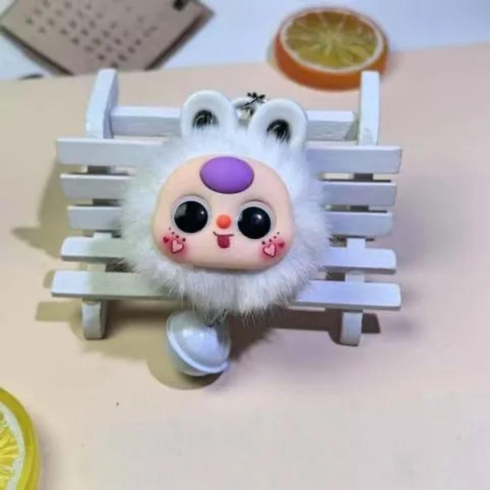 Plush Baby Three Year Old Keychain Car Bag Pendant Rabbit Hair Ball Pendant Student Commemorative Gift