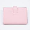 Hermes Excellent Condition X Stamped Chevre Bearn Card Case Rose Sakura / SV HardwareUsed