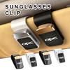 AAAYN1 Car Sun Visor Eyeglass Hanger Stainless Storage Holder Clip For Opel Insignia Corsa Zafira Mokka Grandland MOVANO Ampera