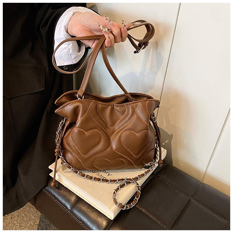 Eimerbeutel für Herbst- und Wintermode, Retro-Diamant, Nischen-einfache Wahl.